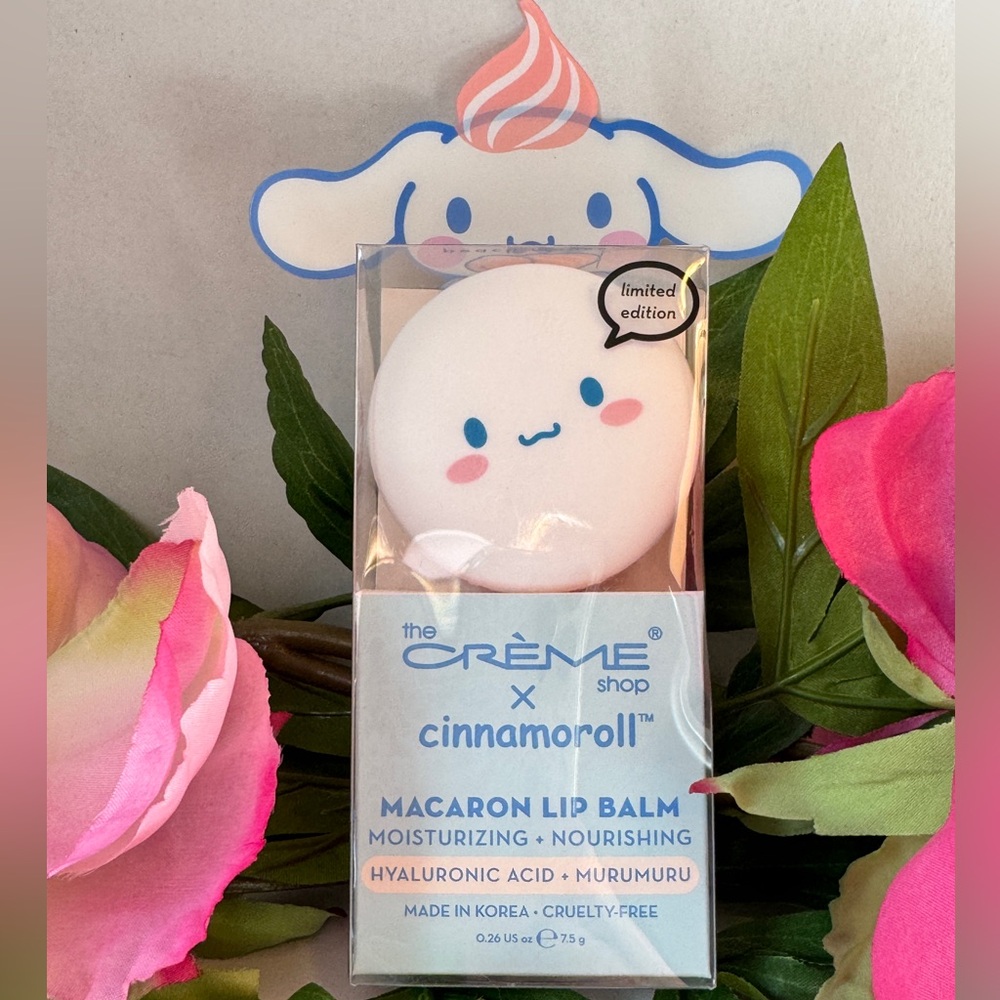 B2G1 Free! The Crème Shop x Cinnamoroll Macaron Lip Balm